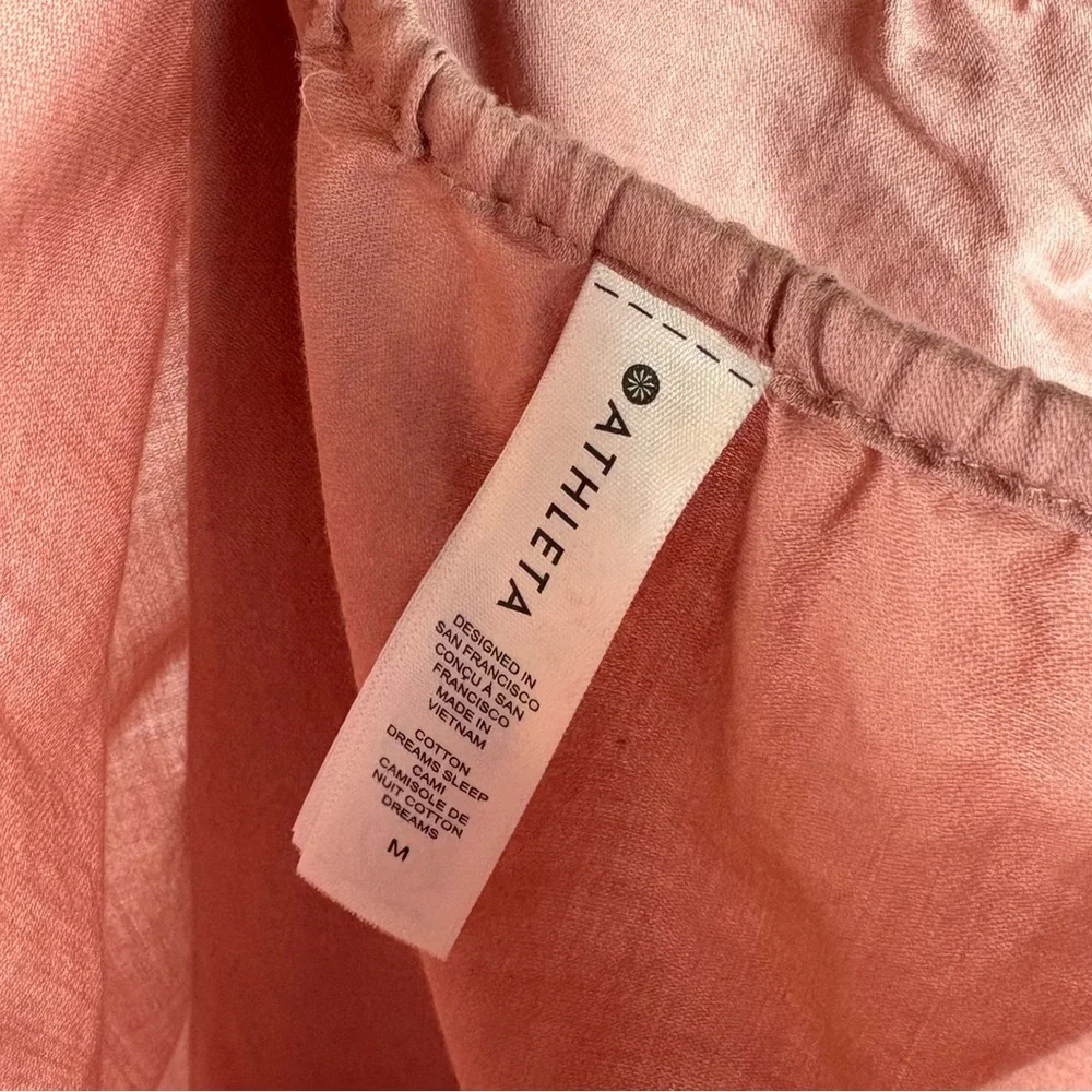 Athleta Cotton Dreams Sleep Cami M